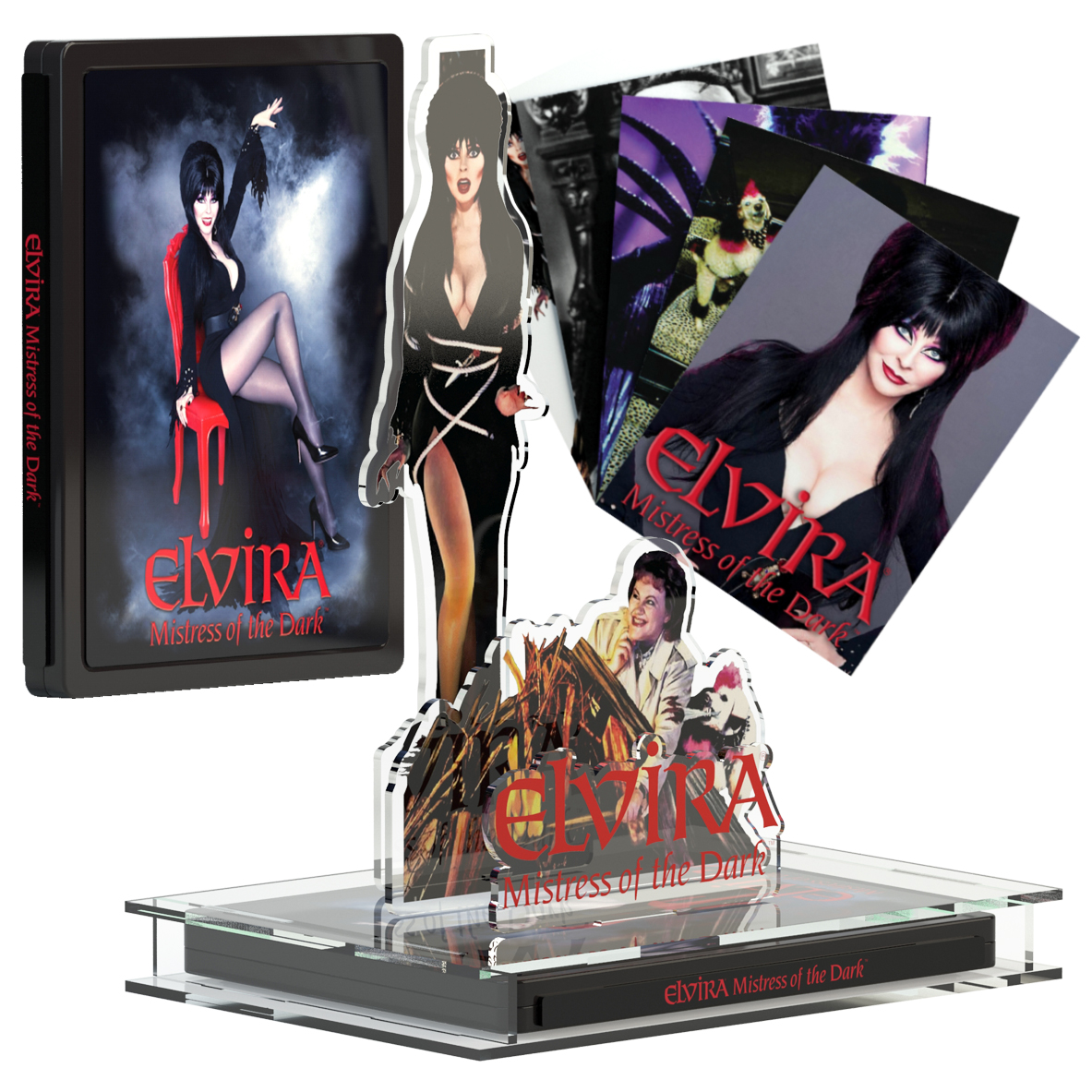 Exclusive Elvira in Coffin Premium Format Figure